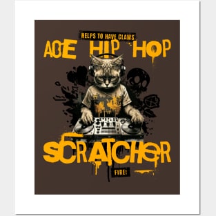 Ace Hip Hop Scratcher Posters and Art